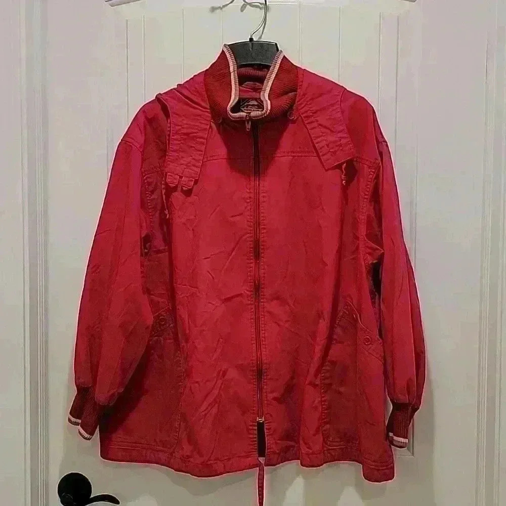 Vintage Foxland By Lanson Water Resistant  Jacket Size 22.5